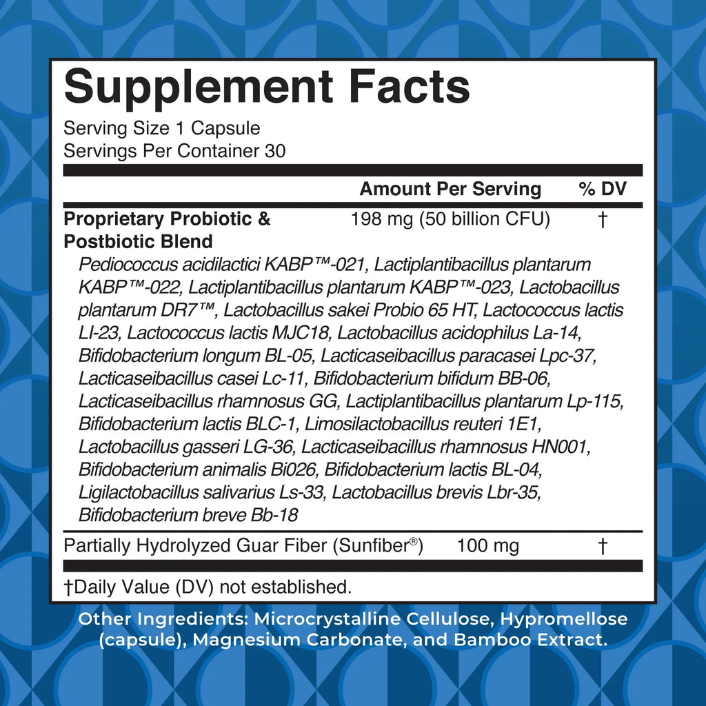 MaryRuth's 3-in-1 Daily Digestive Health 30 Capsules 2Pack! 60 Capsules Total