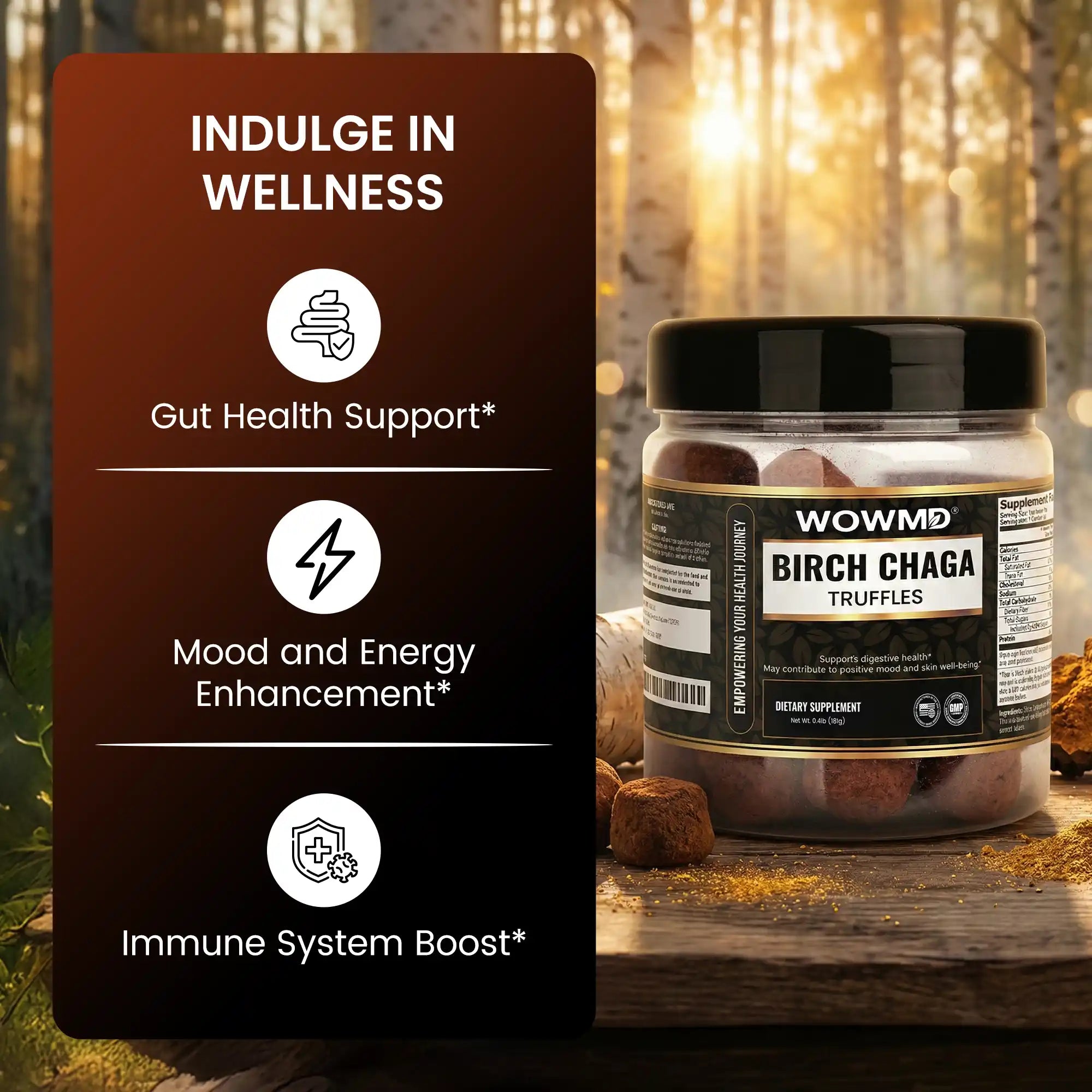 Birch Chaga Truffles